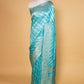 Firozi Blue Sona Rupa Ada Weaving Katan Silk Saree