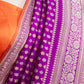 Purple Sona Rupa Katan Banarasi Silk Saree