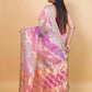 Purple & Pink ada Rangkat Organza Silk Saree