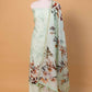 Pista Green Floral Digital Print Chanderi Suit