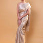 White Sona Rupa Tanchoi Pure Tissue Silk Saree