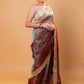 Green Dhup Chav Embellished Lace Pure Tissue Silk Saree