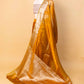 Mustard Pure Soft Tissue Silk Saree
