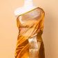 Mustard Pure Soft Tissue Silk Saree