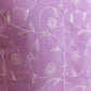 Lavender Pure Linen Embroidered Suit