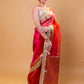Rani Dhup Chav Embellished Lace Pure Soft Tissue Silk Saree