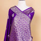 Purple Sona Rupa Fancy Silk Saree