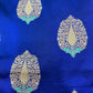 Nita Ambani Royal Blue Katan Silk Saree