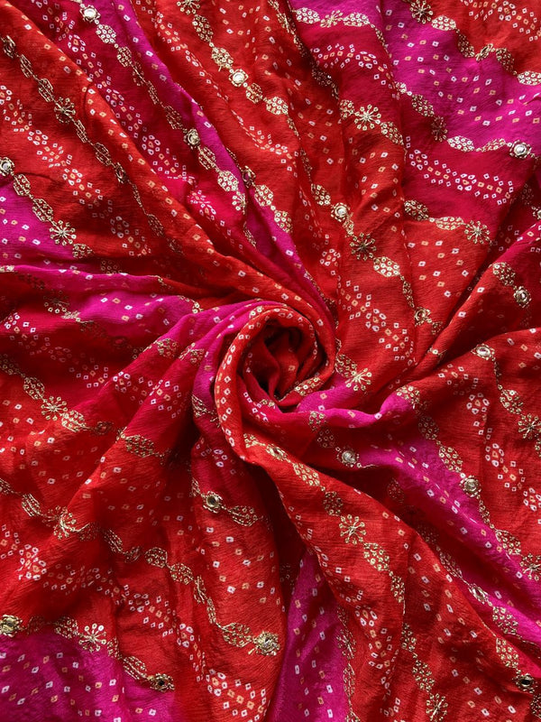 Bandhani Silk
