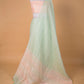 Liril Green Pure Linen Saree