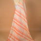 Yellow & Orange  Pure Linen Saree