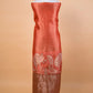 Rust Tissue Applique Puna Silk Co-ords