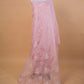 Light Pink Embroidered Organza Suit