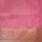 Pink Chanderi Weaving Co-ords