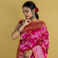 Rani Pink Kadhwa Jangla Meenadar Banarasi Silk Saree