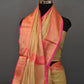 Water Gold  Rani Border Tissue Banarasi Silk Saree