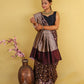 Brown Floral HandWoven Katan Banarasi Silk Saree