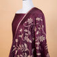 Wine Puna Silk Suit