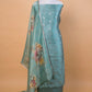 Sea Green Sona Rupa Weaving Puna Silk Suit
