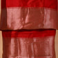 Rich Red Katan Silk Weaving Co-ords