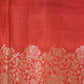 Rust Chanderi Weaving Co-ords