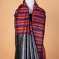 Multi Color Striped Pure Linen Saree