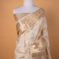 Cream Meenedar Chiniya Silk Saree