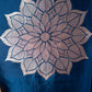German Blue Katan Silk Weaving Co-ords