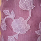 Lavender Applique Organza Suit