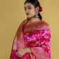 Rani Pink Kadhwa Jangla Meenadar Banarasi Silk Saree