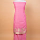 Pink Chanderi Weaving Co-ords