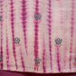 Onion Pink Shibori Dye Munga Silk Suit