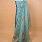 Sea Green Sona Rupa Weaving Puna Silk Suit