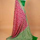 Rani & Green Shikargah Khaddi Silk Saree