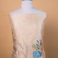 Cream Digital Print Puna Silk Suit