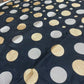 Rekhaji Inspired Black Polka Dot Katan Silk Saree