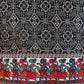 Black Cotton Printed Suit