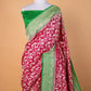 Rani & Green Shikargah Khaddi Silk Saree