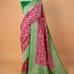 Rani & Green Shikargah Khaddi Silk Saree