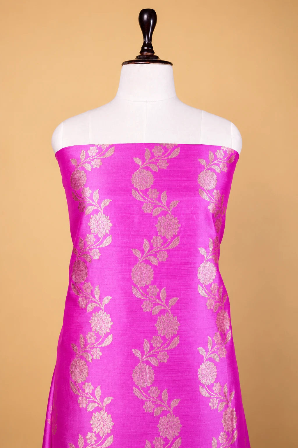 Lavender Handwoven Chiniya Silk Suit Set