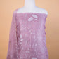 Lavender Embroidered Organza Suit