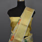Metallic Silver Floral Tissue Fancy Banarasi Saree