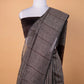Grey Sequence Pallu Pure Linen Saree