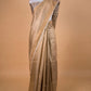 Beige Handloom Raw Silk Saree