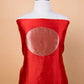 Rich Red Katan Silk Weaving Co-ords