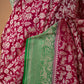 Rani & Green Shikargah Khaddi Silk Saree