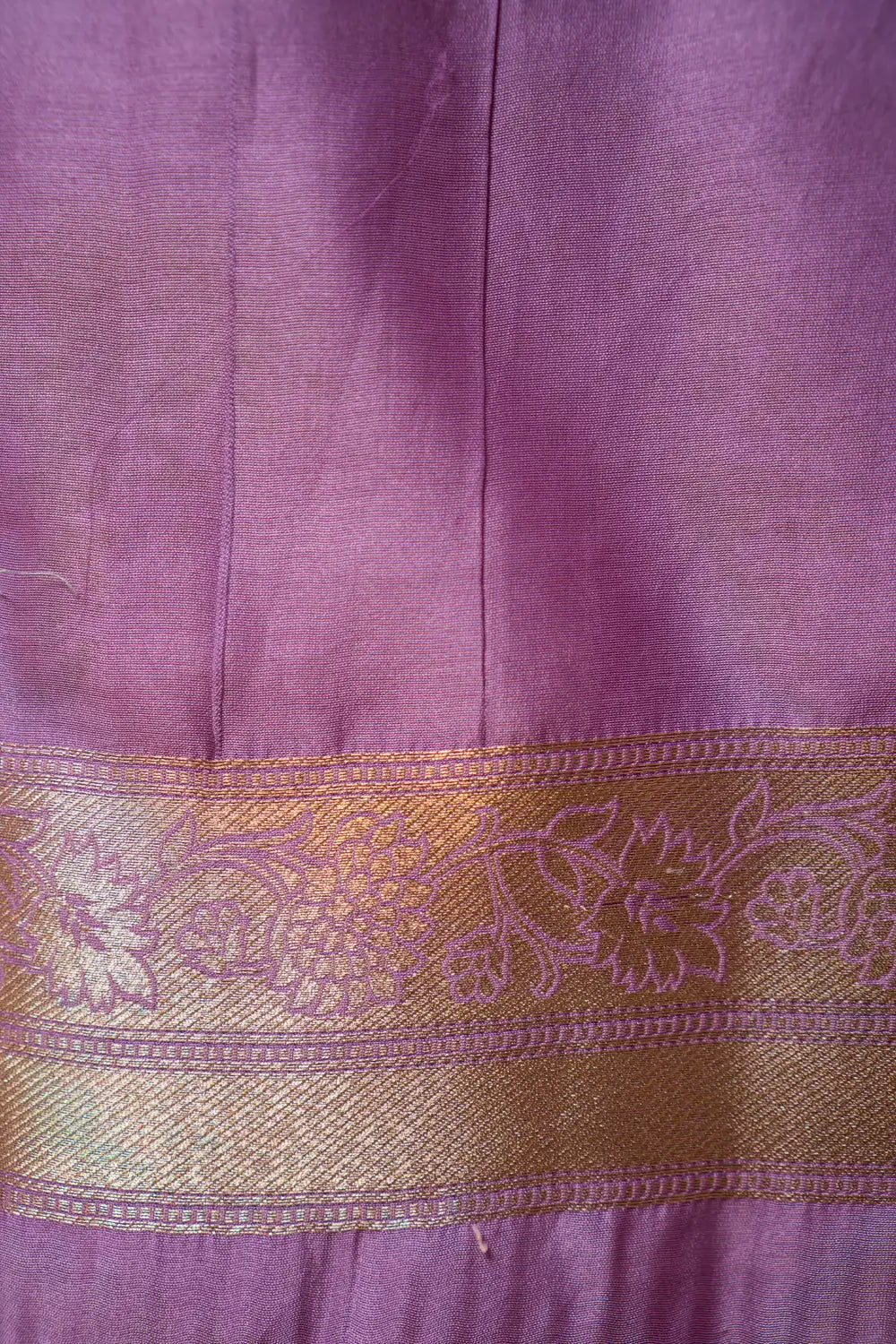 Lavender Chanderi Weaving Co-ords